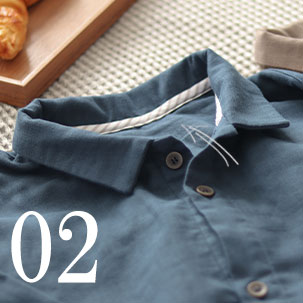 3重ガーゼパジャマのデザイン2