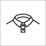 かぶり　ポロカラー