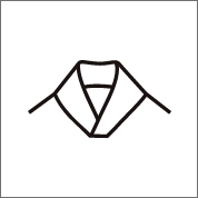 かぶり ショールカラー