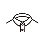 かぶり ポロカラー