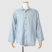 前開き　襟あり