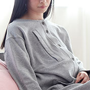 裏起毛スウェットマタニティパジャマ