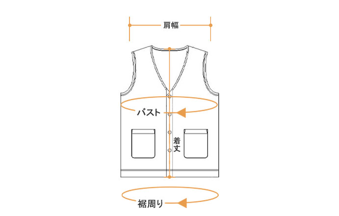 レディースサイズ表