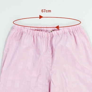 基本サイズがSサイズの場合、この状態で67cmです。