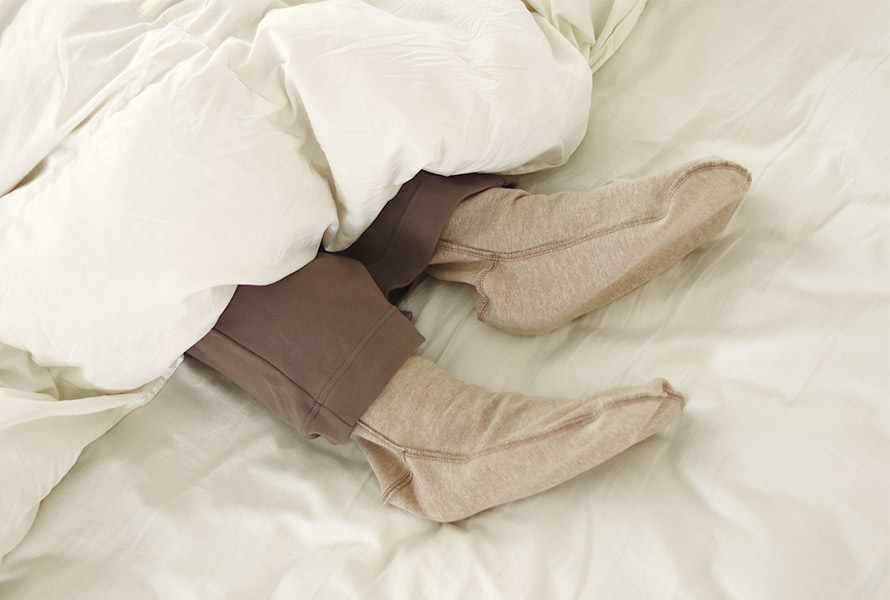 通気性、保温性抜群！