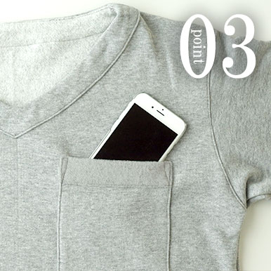 お尻が少し隠れる後ろすそ丈