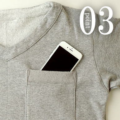 お尻が少し隠れる後ろすそ丈