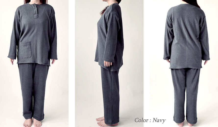 ゆったりしたデザイン