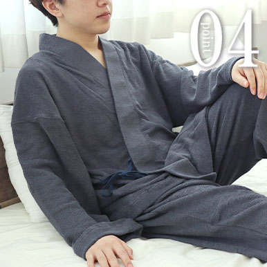 動きやすいゆとりのあるサイズ感