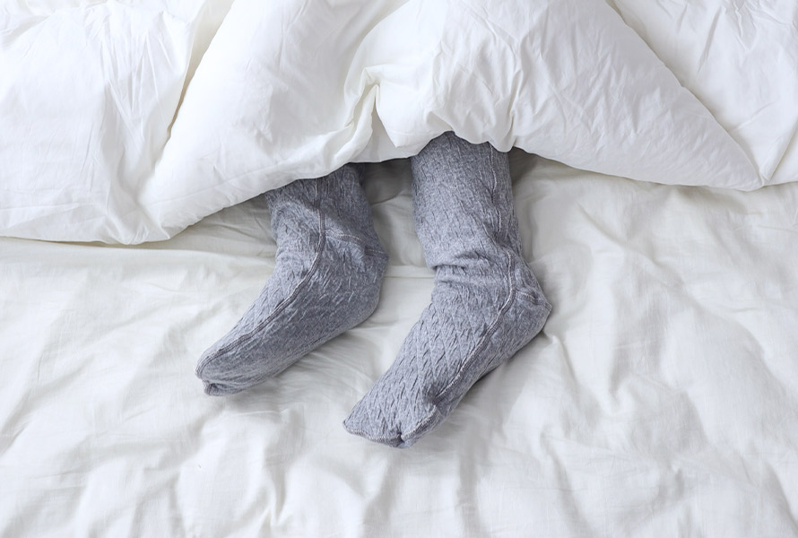 通気性、保温性抜群！