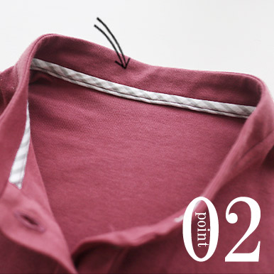 ちらりと覗くおしゃれなテープのワンポイント（全色同色）