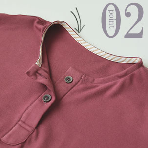 ちらりと覗くおしゃれなテープのワンポイント（全色同色）