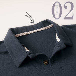 ちらりと覗くおしゃれなテープのワンポイント（全色同色）