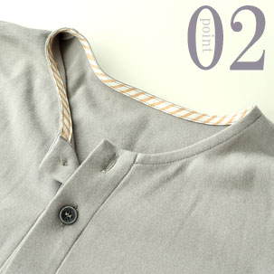 ちらりと覗くおしゃれなテープのワンポイント(全色同色)