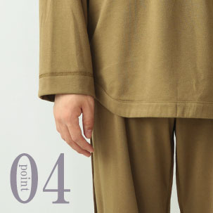 同色をあわせると透け感は目立ちにくい