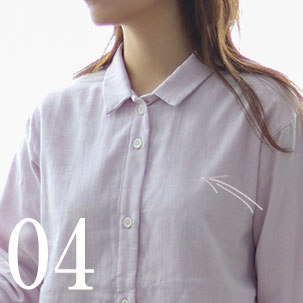 3重ガーゼパジャマのデザイン4