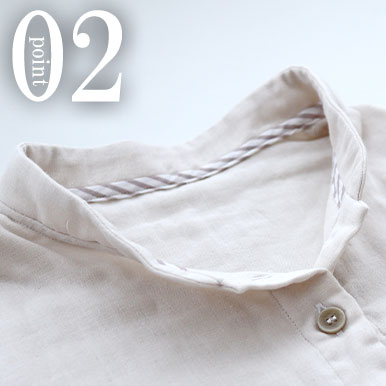 3重ガーゼパジャマのデザイン2