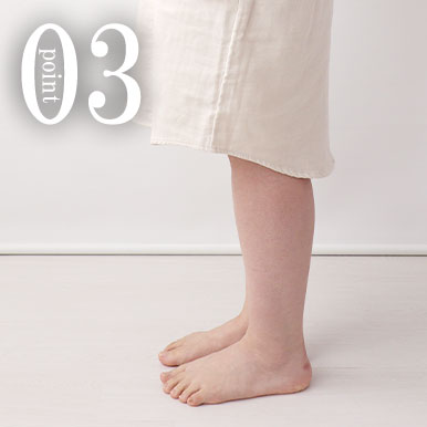 3重ガーゼワンピースのデザイン3