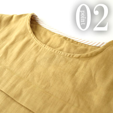 3重ガーゼパジャマのデザイン2