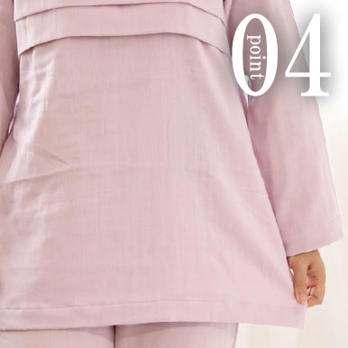 3重ガーゼパジャマのデザイン4