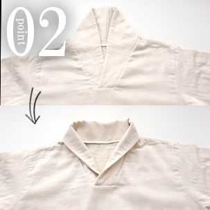 3重ガーゼパジャマのデザイン2