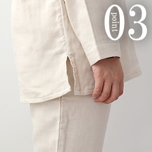 3重ガーゼパジャマのデザイン3