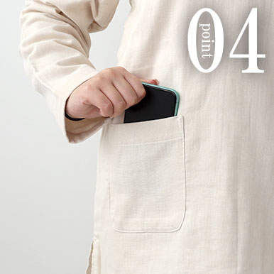 3重ガーゼパジャマのデザイン4