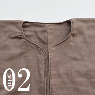 バーシブル仕様にすることもできます