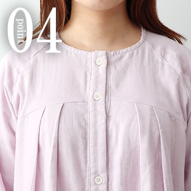 3重ガーゼワンピースのデザイン4