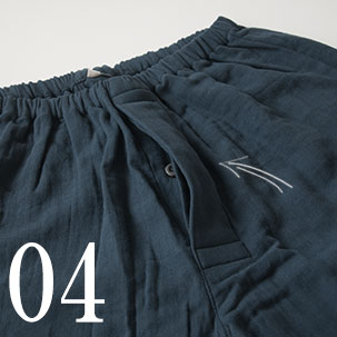 3重ガーゼパジャマのデザイン4