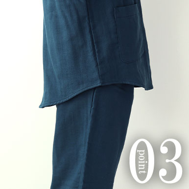 3重ガーゼパジャマのデザイン3