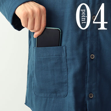 3重ガーゼパジャマのデザイン4