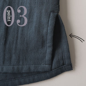 3重ガーゼパジャマのデザイン3