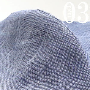 お尻が少し隠れる後ろすそ丈。シャツのスワローテールを採用