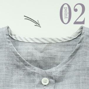 ちらりと覗くおしゃれなテープのワンポイント（全色同色）