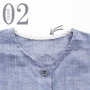 ちらりと覗くおしゃれなテープのワンポイント（全色同色）