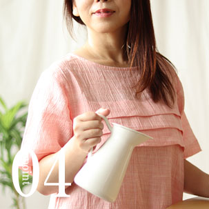 家事も楽々、ゆったりデザイン