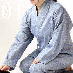 動きやすいゆとりのあるサイズ感