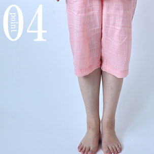涼しく動きやすい半ズボン(短パン)タイプ