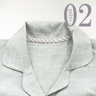 ちらりと覗くおしゃれなテープのワンポイント（全色同色）