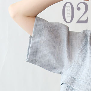 肩が冷えにくい袖丈