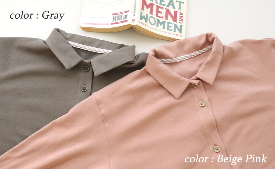 まるでシャツのような細目ステッチ、小さ目ボタン、スワローテール