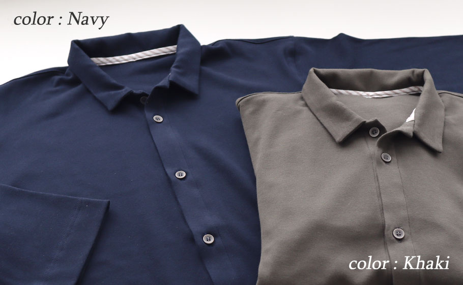 まるでシャツのような細目ステッチ、小さ目ボタン、スワローテール