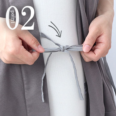 ちらりと覗くおしゃれなテープのワンポイント(全色同色)