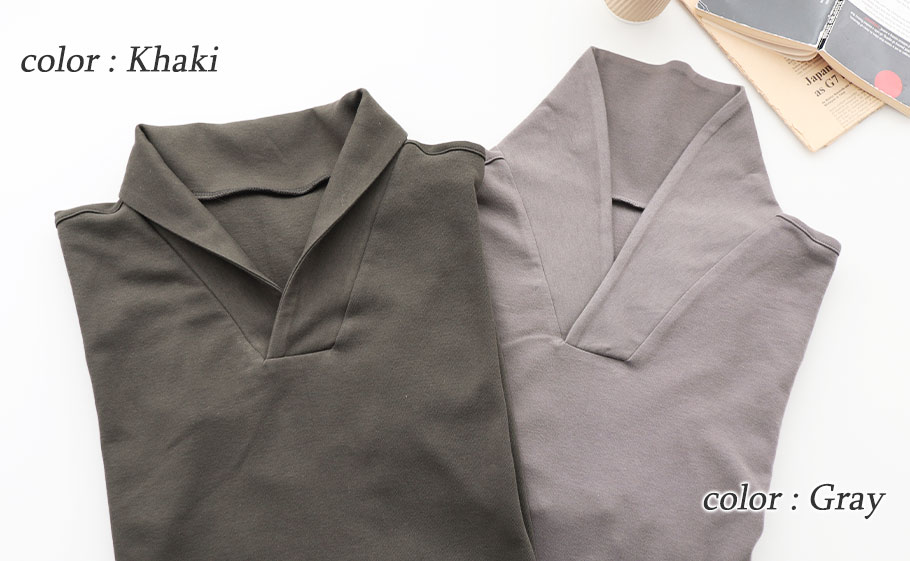 まるでシャツのような細目ステッチ、小さ目ボタン、スワローテール