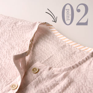 ちらりと覗くおしゃれなテープのワンポイント（全色同色）