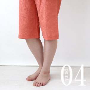 涼しく動きやすい半ズボン