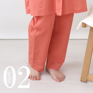 ちらりと覗くおしゃれなテープ