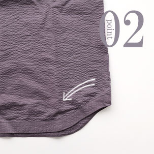 内紐で身幅のサイズ感を調節