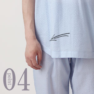 公共の場所にも安心な前立て